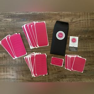 Polished Vino makeup swatch stencils